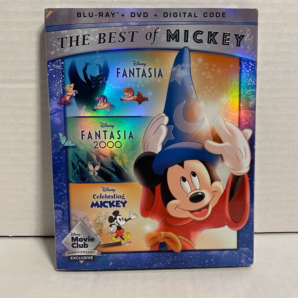 Disney The Best of Mickey: Fantasia/Fantasia 2000/Celebrating Mickey on Blu-ray